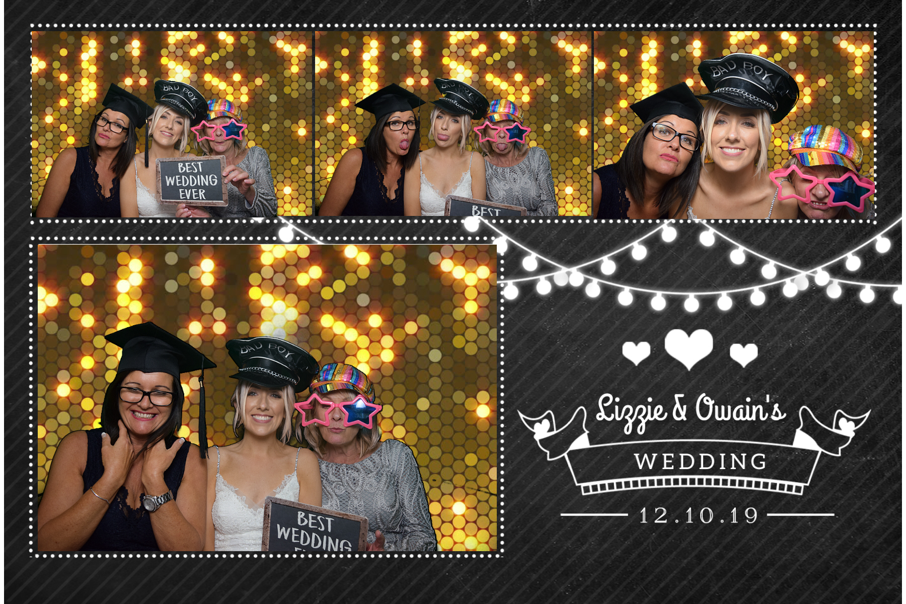 Lizzie & Owain | View more photos from the event at gallery.blissbooth.co.uk/u/BlissBooth/Lizzie-Owain